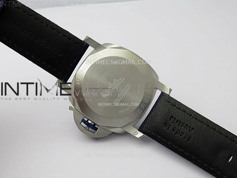 PAM1289 Y TTF Best Edition Blue Dial on Blue Leather Strap P.900 Clone